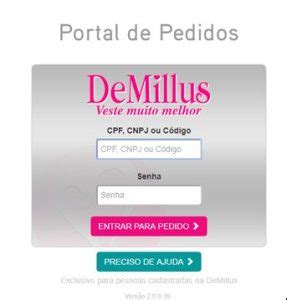 demillus pedido facil|Site DeMillus – Como acessar, cadastrar e começar a。